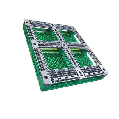 नेस्टेबल 1200 X 1000 प्लास्टिक पैलेट्स एचडीपीई