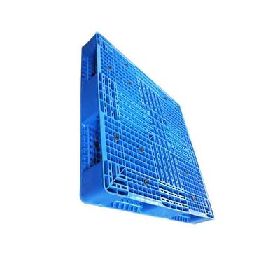 नेस्टेबल एचडीपीई प्लास्टिक पैलेट 1100x1100 गिरावट प्रतिरोधी Re