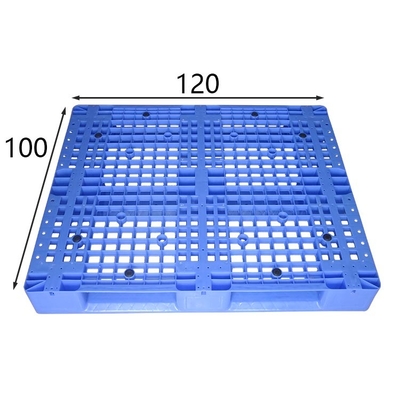 1200X1000X150mm प्लास्टिक स्टोरेज पैलेट एचडीपीई आईएसओ 9 001 स्वीकृत: